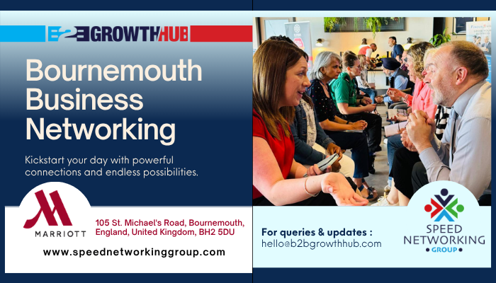 Bournemouth B2B Growth Hub Business Networking Event- 4th Dec 2025