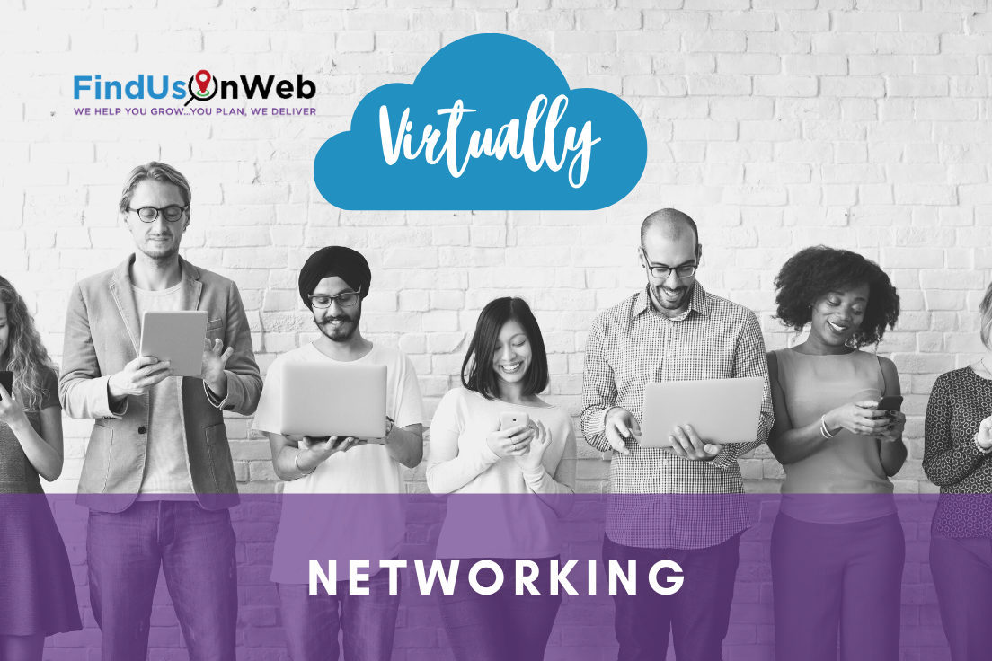 Find Us On Web Virtual Networking Event Southampton 12 August 2020 1pm-2pm